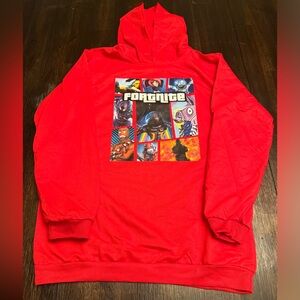 Red Light-Weight (thin) Fortnite Youth Hoodie